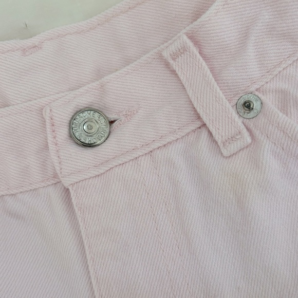 Vintage Baby Pink High Waisted Jordache Denim Jeans Size 9/10 - Picture 4 of 11